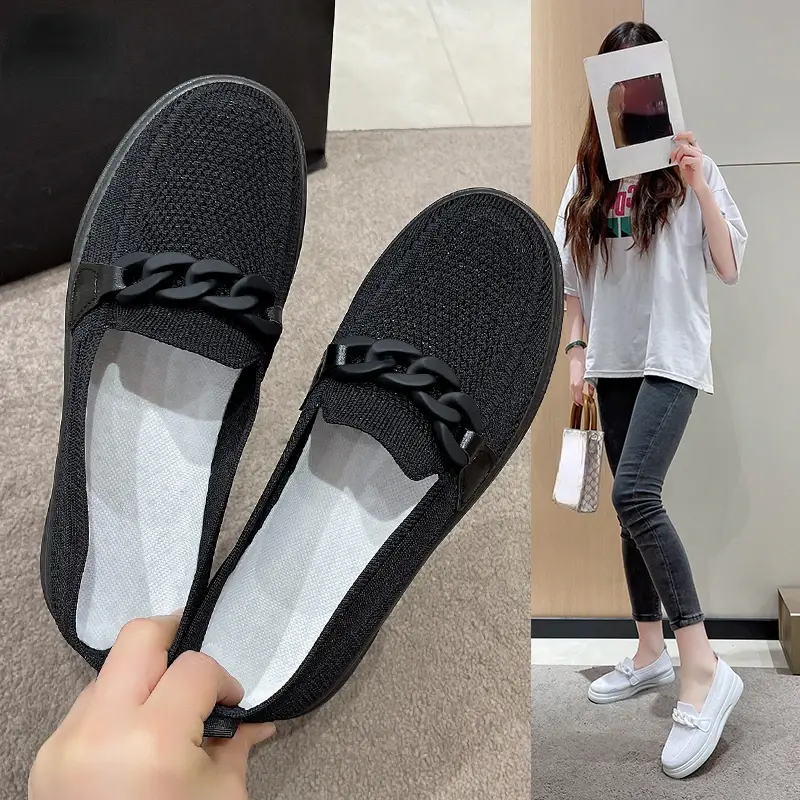 Casual Sneakers Women Comfortable Spring Autumn Women Shoes Female Loafers Slip On Woman Flats Shoes 2024