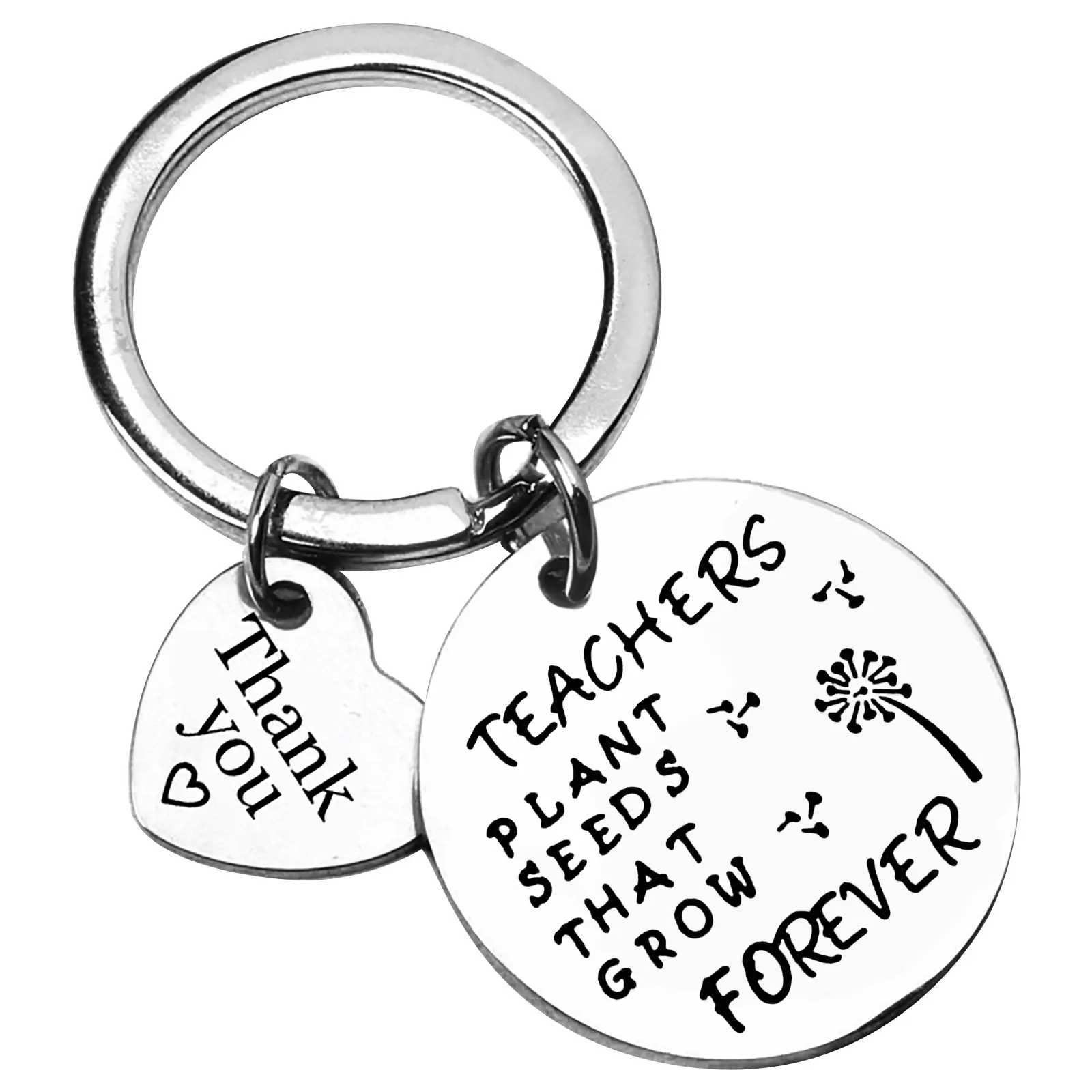 Gifts Keychain Teacher'S Day Keychain Teacher For Teachers Jewelry Appreciation Keychains Wallet With Ring Streetwear Fashion