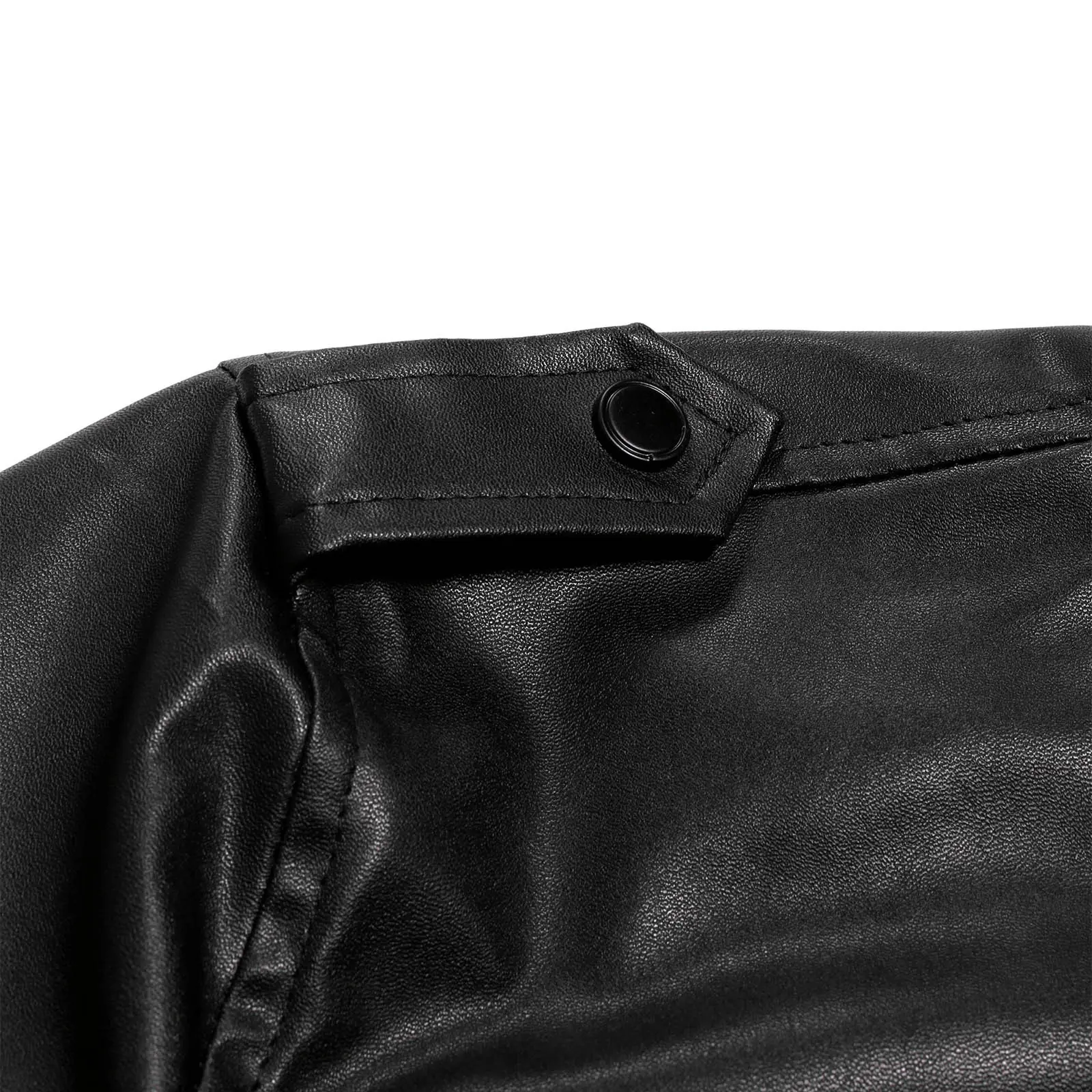 Jackets For Teens Coat Pocket Stand Faux Leather Men's Fashion Zipper Slim Short Jacket Men's Men's Extra Long Trench Coat