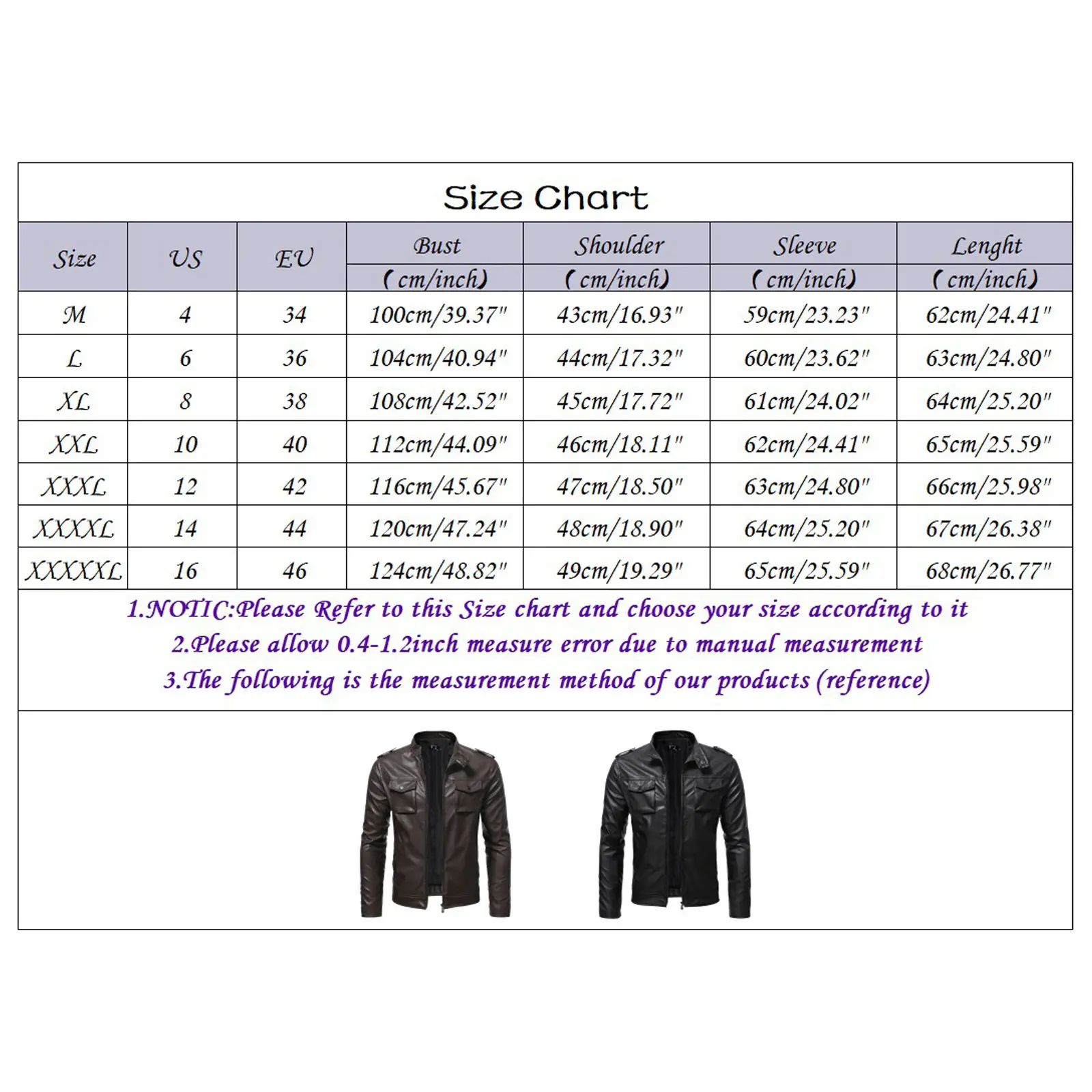 Jackets For Teens Coat Pocket Stand Faux Leather Men's Fashion Zipper Slim Short Jacket Men's Men's Extra Long Trench Coat