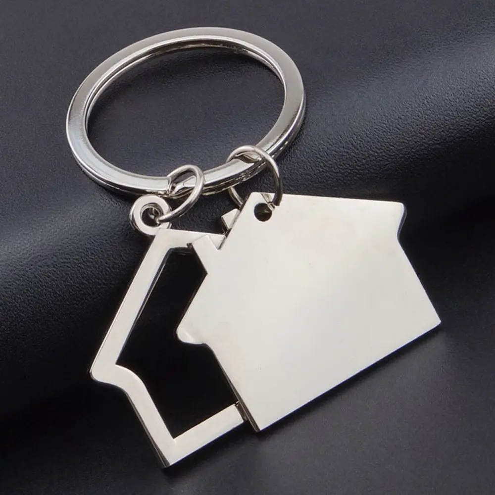 Wallet Keychain for Cards Women Metal Home Key Keychain Present Keyring Modern Keyfob Gift Christmas Chain Other Car Lanyards