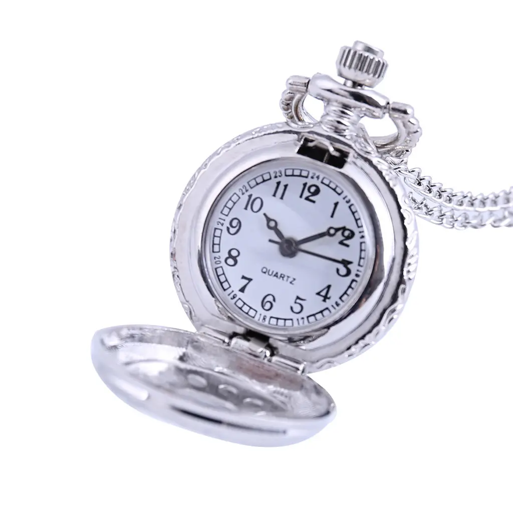 Men's Vintage Personality Pocket Watch High End Stainless Steel Automatic Mechanical Watches Elegant High End Luxury Watch
