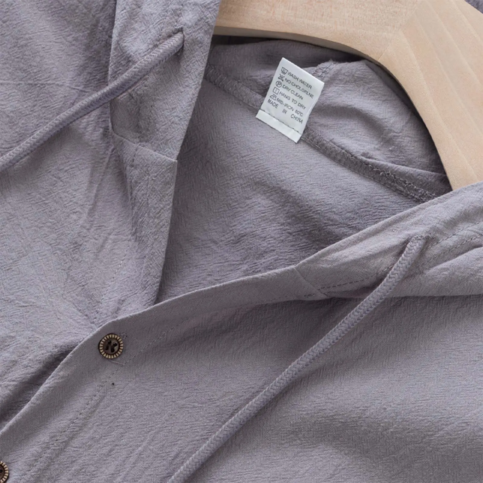 Male Summer Hawaii Solid Shirt Sleeveless Drawstring Pocket Button Down Single Breasted Thin Breathable Vacation Casual Tops