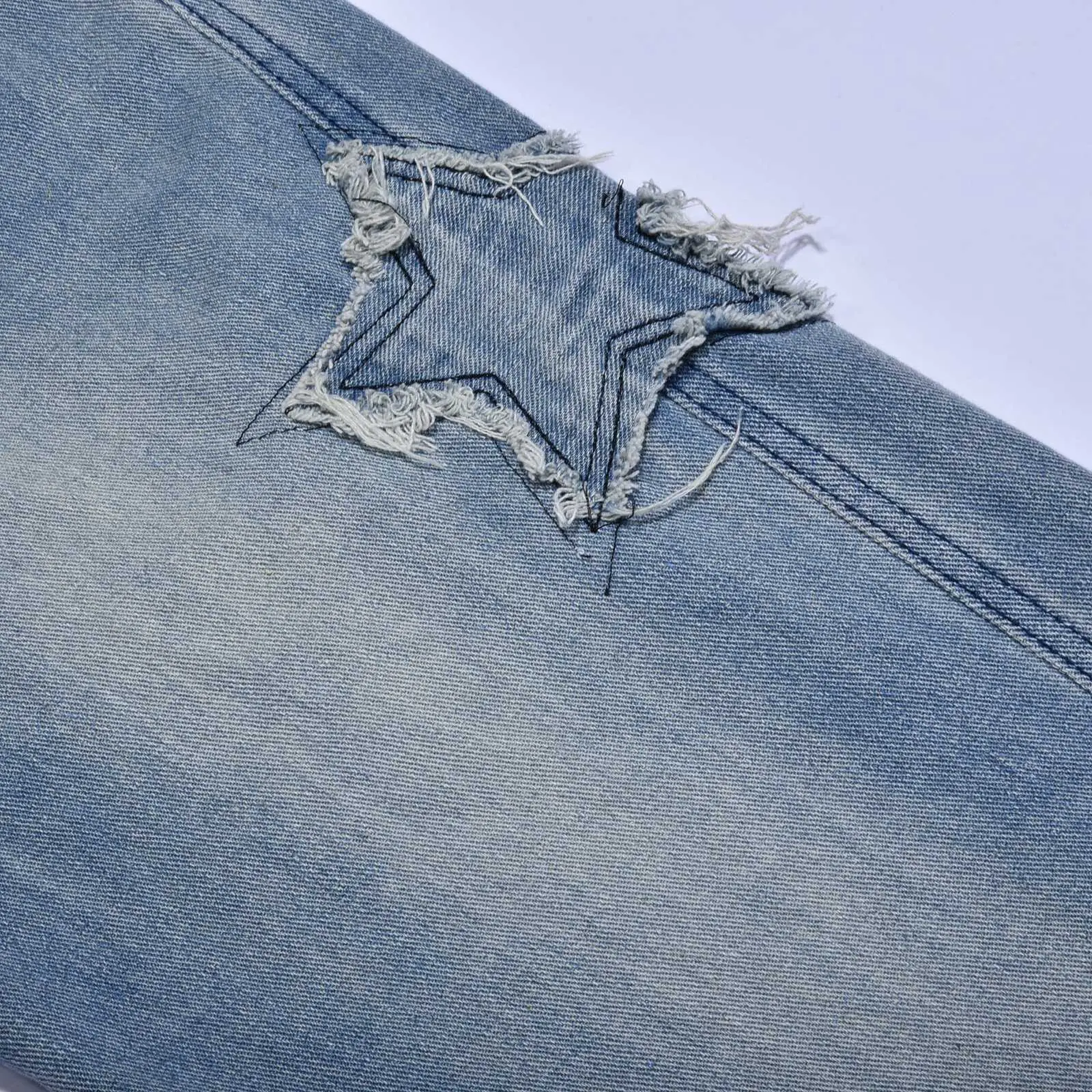 Men's Fashion Jeans Pants High Waist Straight Wide Leg Loose Skateboarding Denim Trousers Male Baggy Slim Fit Versatile Trouser