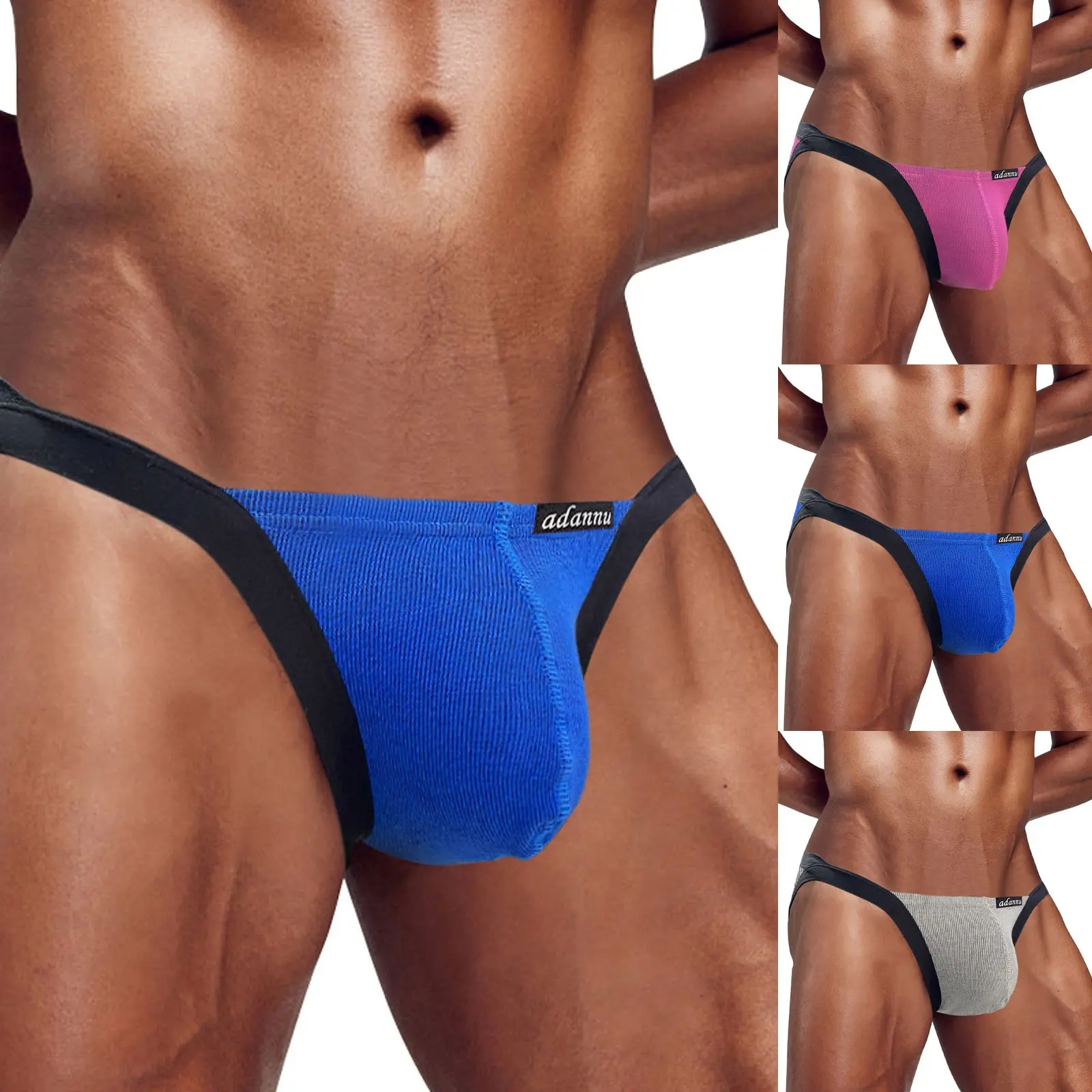 Mens Underwear Men Japanese Sexy Panties Sexy Low Waist Breathable Triangle Shorts High Fork Men's Mens Underwear Trunk Briefs