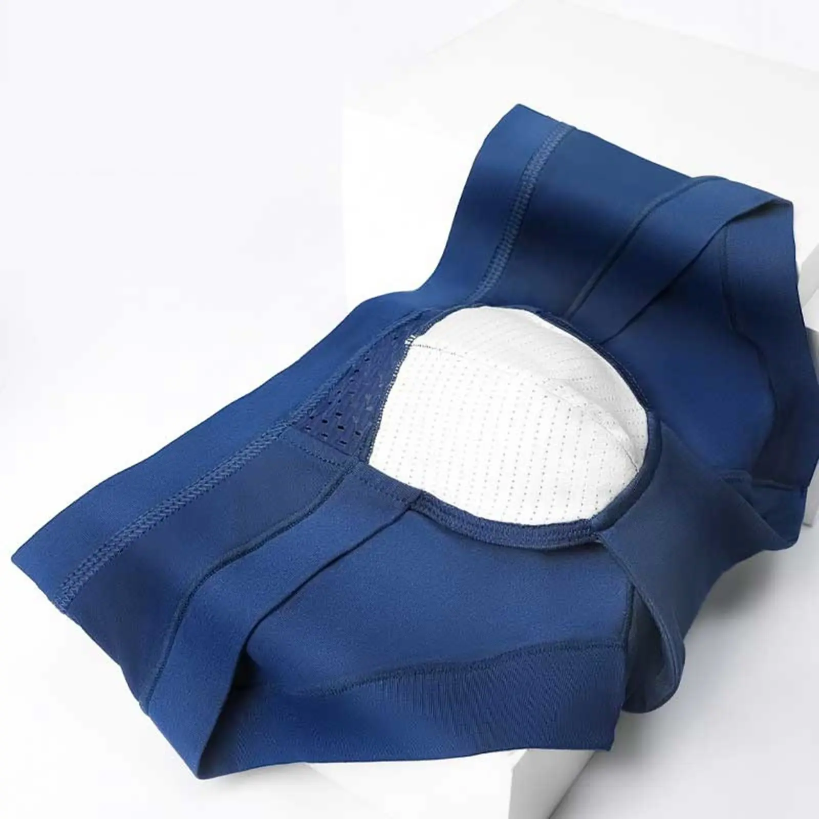 Male Triangle Low Waisted Sexy Solid Color Underwear Small Flat Angle Stretch Breathable Underwear Lightweight Comfty Briefs