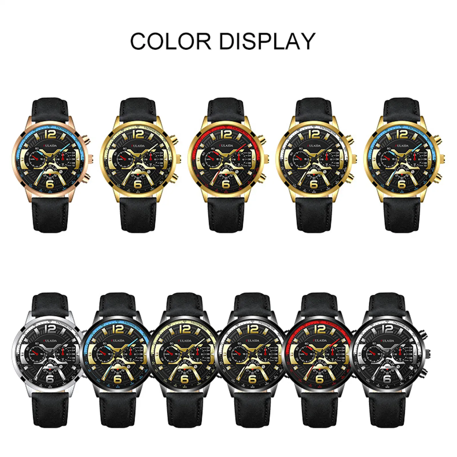 Men's Business Automatic Watches Stainless Analog Quartz Mechanical Wristwatch High End Classic Design Business Work Watch