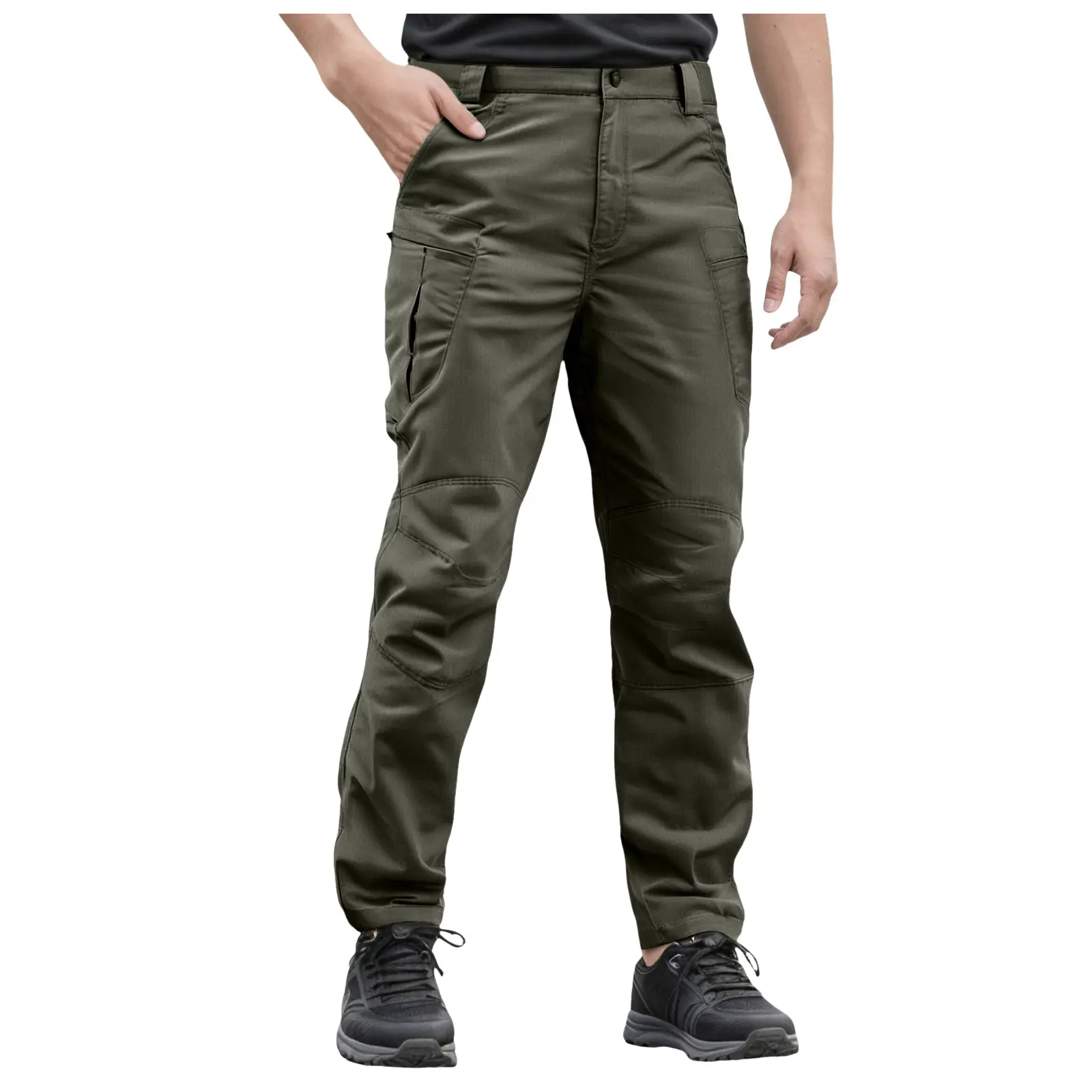 Cargo Pants For Men Men'S Outdoor Commuting Loose Pocket Special Service Overalls Men'S Clothing Street Wear Roupas Masculinas