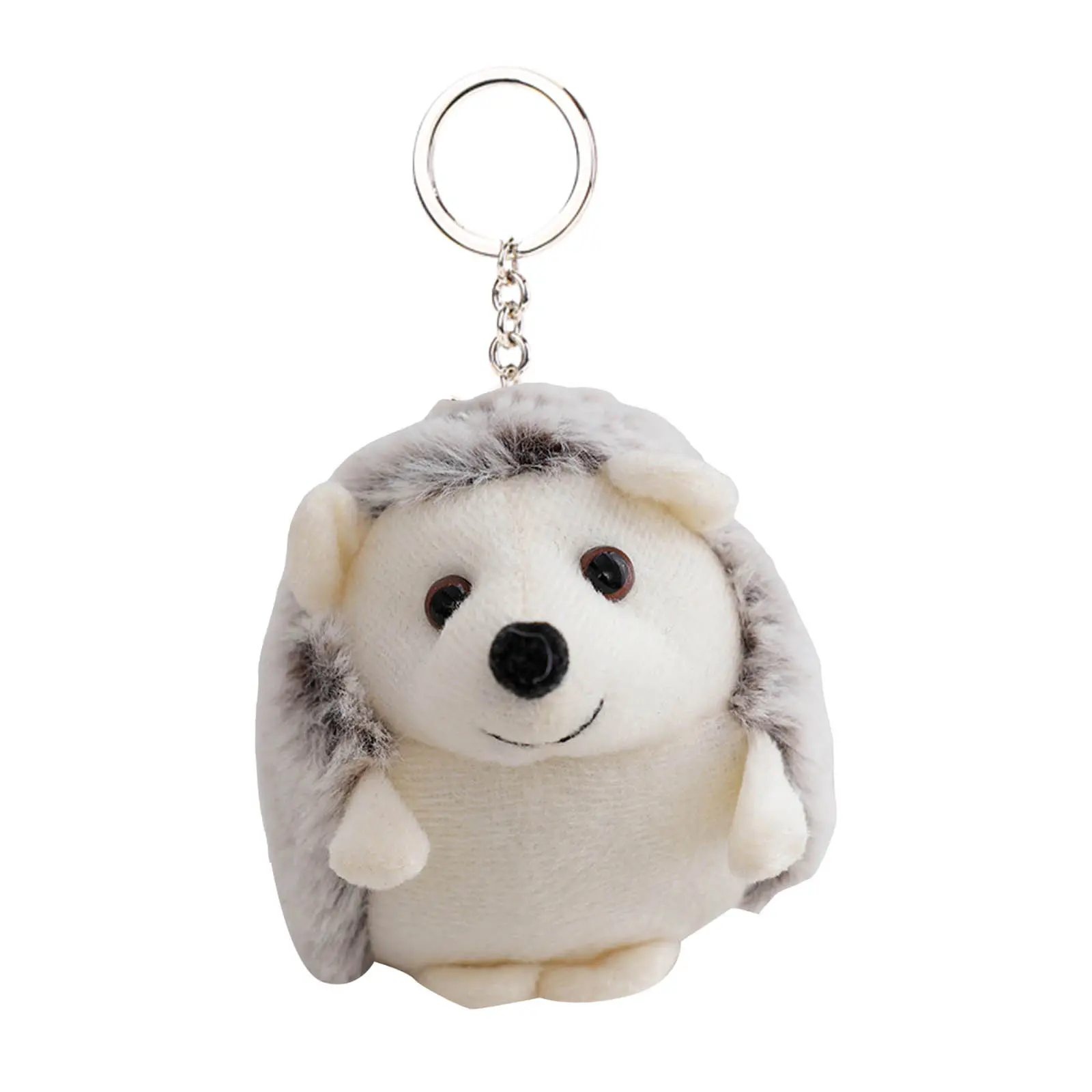 Hedgehog Plush Toy Pendant Doll Cartoon Hedgehog Cute Plush Toy School Bag Pendant Keychain Purse Key Holder Hook Interesting