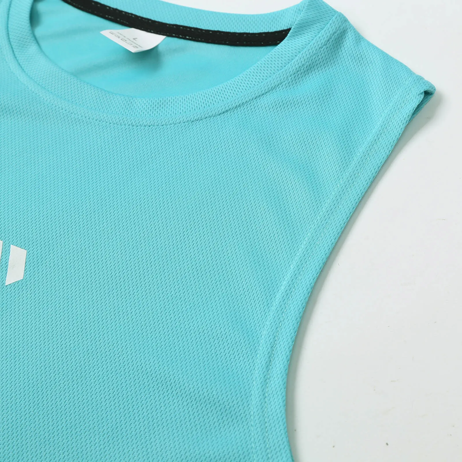 Men's Sports Fitness Vest Summer Quick Drying Mesh Fabric Loose Breathable Solid Color Pattern Printed Solid Running Camisole