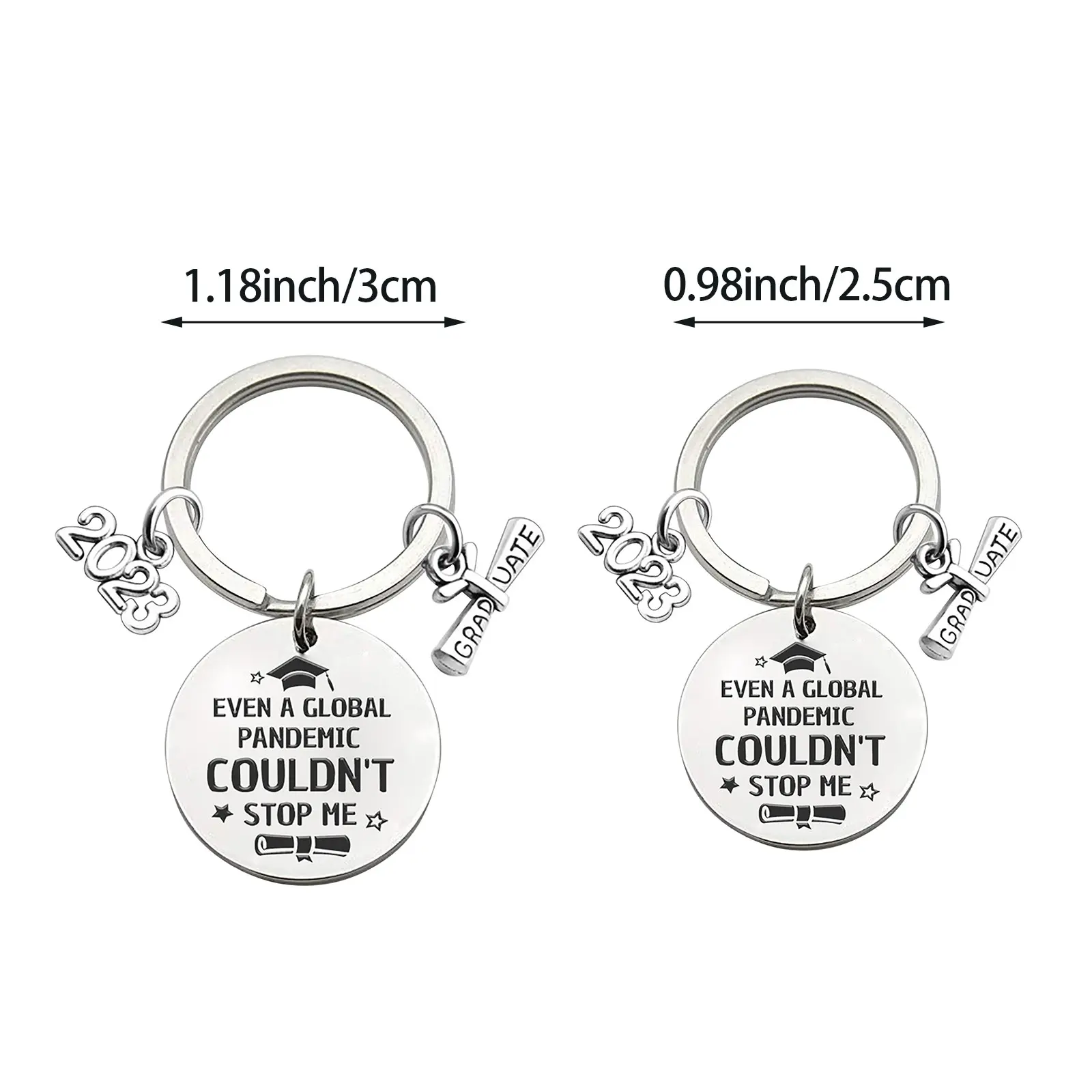 Graduation Gifts For Her 2023 Keychain 2023 Graduation Keychain High School College Graduation Gift For Her Purse Chain Charm