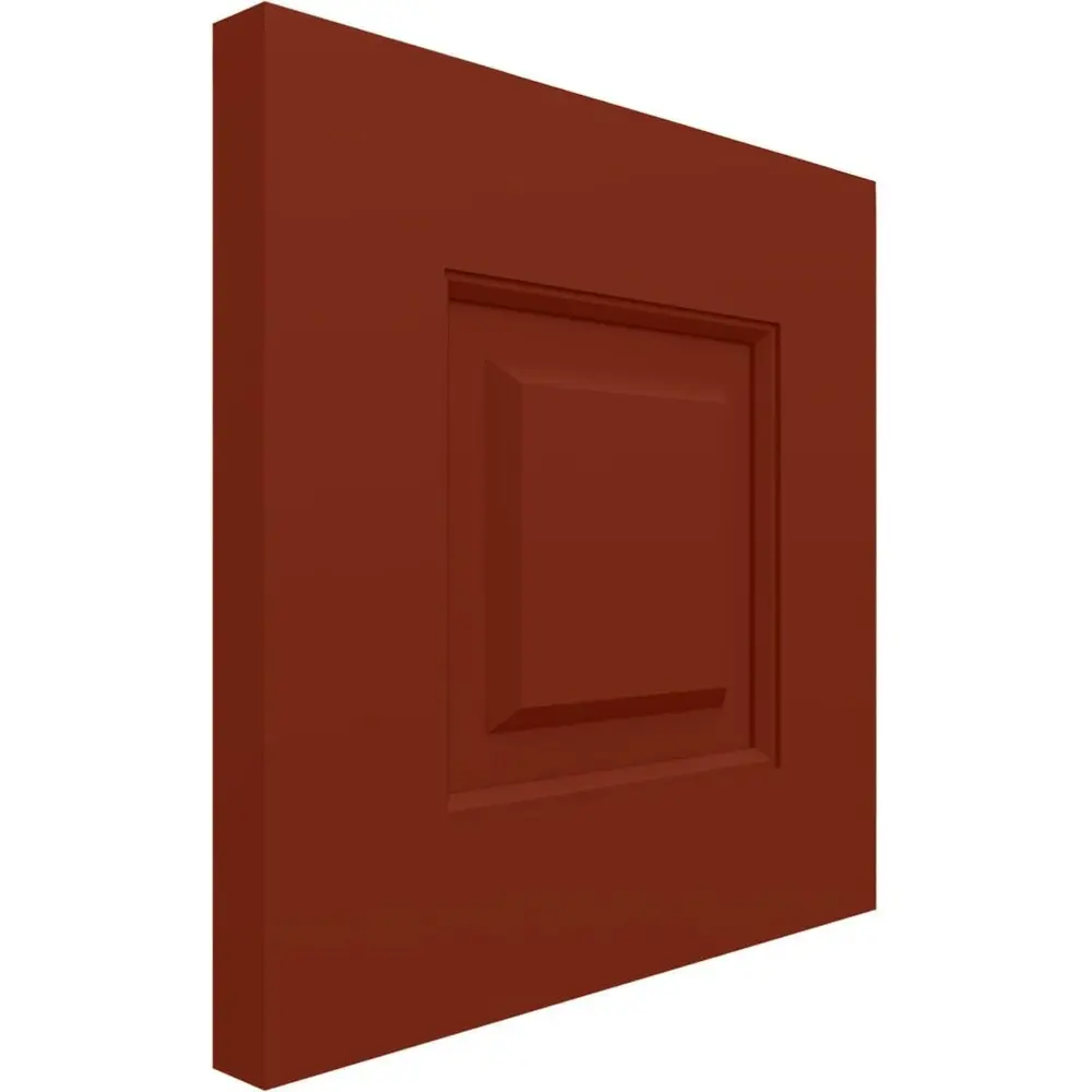 12x12 Inch PVC Raised Panel Shutters Sample Weather Resistant Authentic Wood Look Customizable Home Improvement Decorative