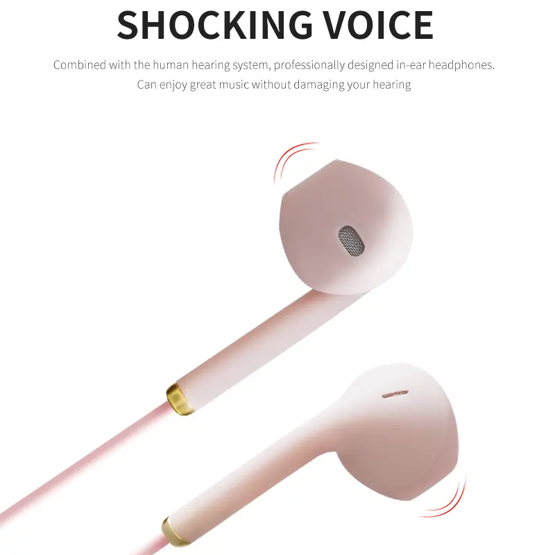 Mini Karaoke Wired Earphone HD Mic All-in-one Stereo 3.5mm AUX in-Ear Headset K-Song Headphone For Singing Live Broadcast Music