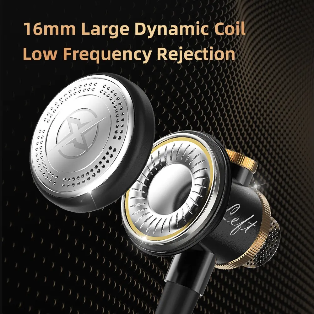 D08 Metal HIFI Heavy Bass Headset 3.5MM/Type-C Digital Chip With Mic In-Ear Wired Headphones Music Sports For Samsung Android