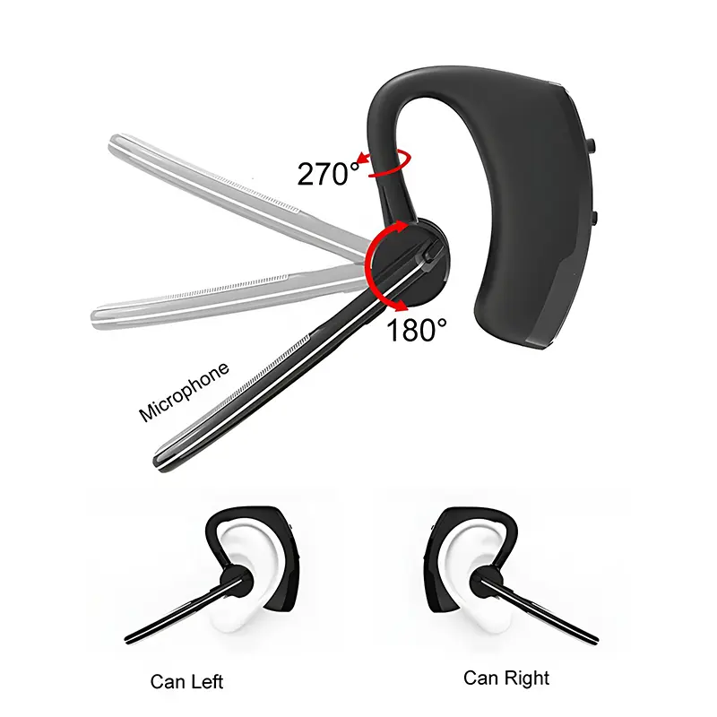 NEW V8 Bluetooth Earphone Wireless Stereo HD Headphones V9 Bluetooth Hands In Car Kit With Mic For iPhone Samsung Huawei Phone