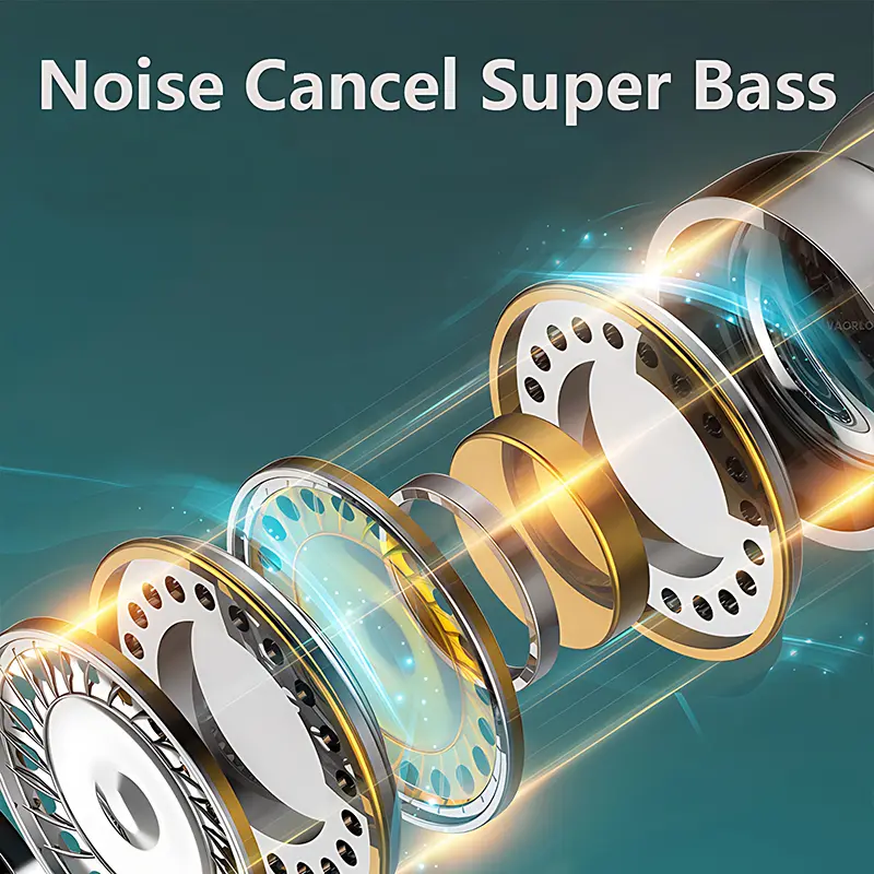 3.5mm Headphones Sports Wired Earphones HIFI Bass Wired Earbuds in-Ear Headset Game Subwoofer with Mic Handsfree Call For Phones