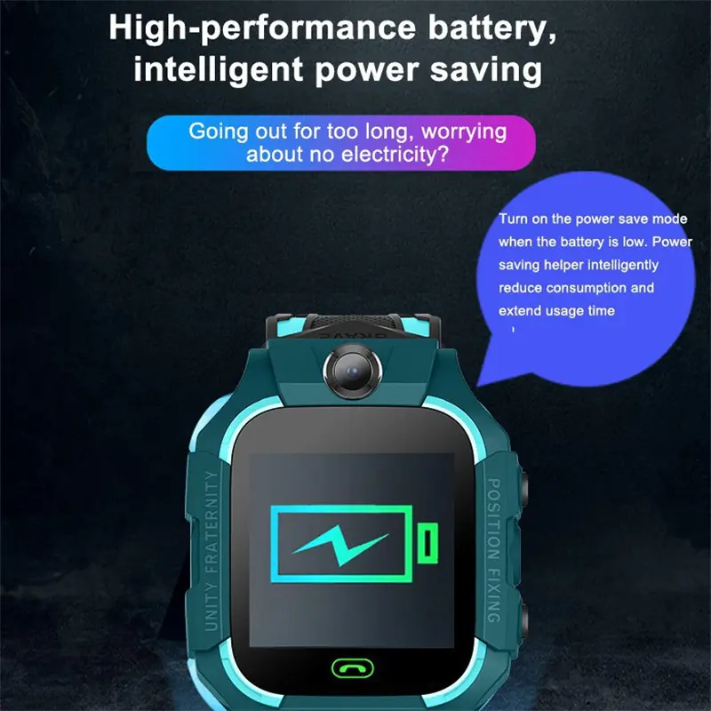 Z6 Kids Smart Watch Sim Card Call Phone Smartwatch Waterproof Camera 1.44-inch Touch-screen Alarm Clock