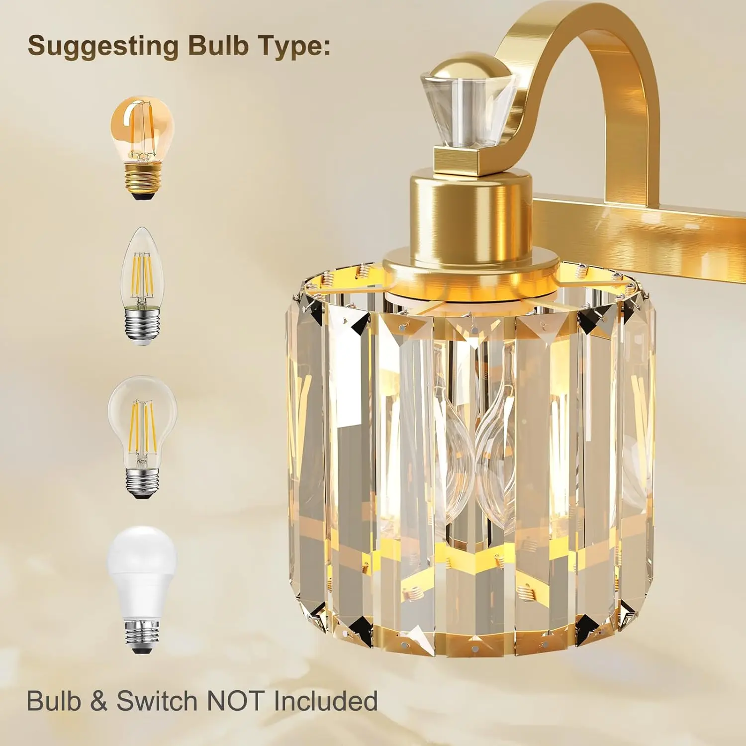 Crystal Gold Bathroom Vanity Light 6 Light Modern Bathroom Vanity Light Fixtures Over Mirror Modern Crystal Vanity Lighting