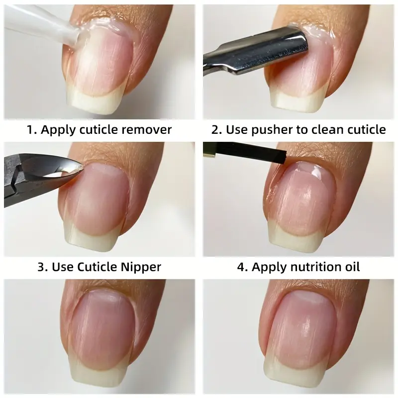 GZE Cuticle Remover Gel with Cuticle Pusher, For Trimming and Softening Cuticles, Nail Care Tool for Salon-Quality Results