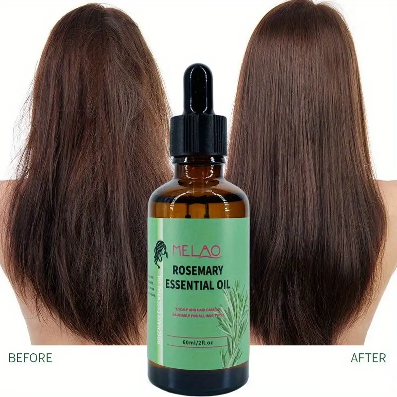 GZE Rosemary Hair Oil For All Hair Types 60ml Multi-Purpose For Hair And Body Care  Premium Essential Oil Moisturizing