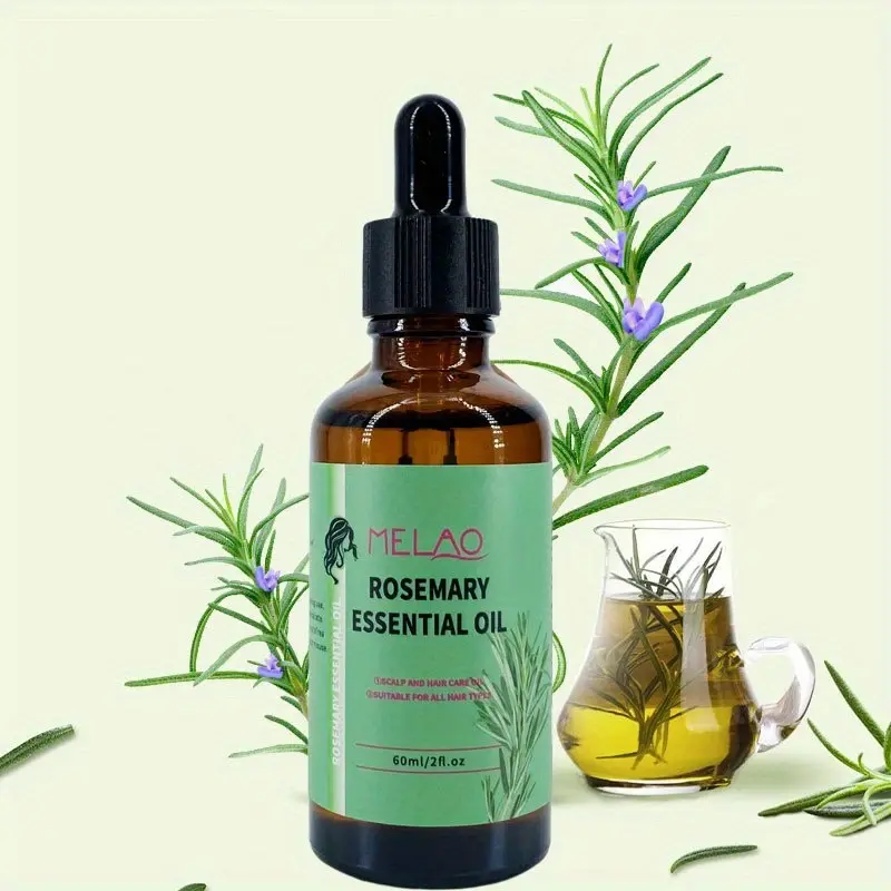 GZE Rosemary Hair Oil For All Hair Types 60ml Multi-Purpose For Hair And Body Care  Premium Essential Oil Moisturizing
