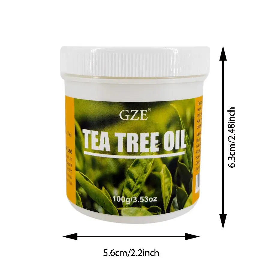 GZE Tea Tree Oil Hair Oil Remove loose dandruff flakes