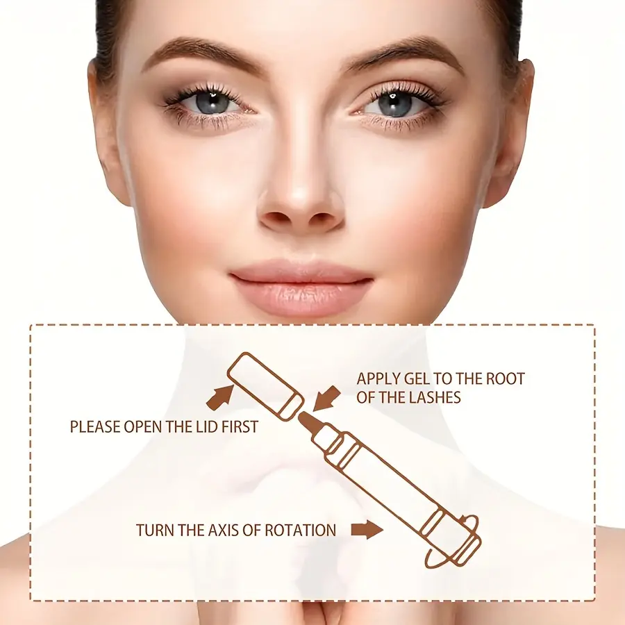 GZE Double Eyelid Pen, Skin Shaping Cream, Make Eyes Looks Bigger, Natural Look And Long Lasting Shaped, Double Eyelid Glue