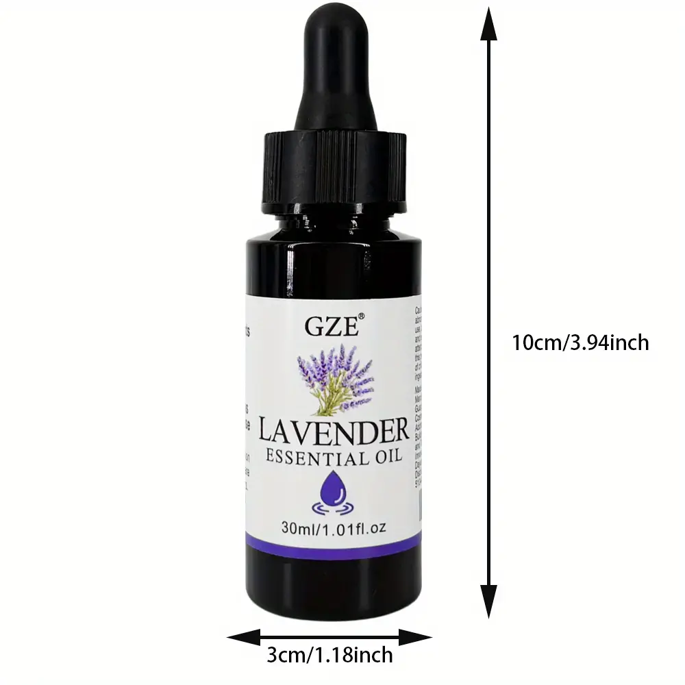 GZE Lavender Essential Oil - Natural Lavender Essential Oil for Light Beige and HairCare, DlY & Diffuser, Premium Essential Oil