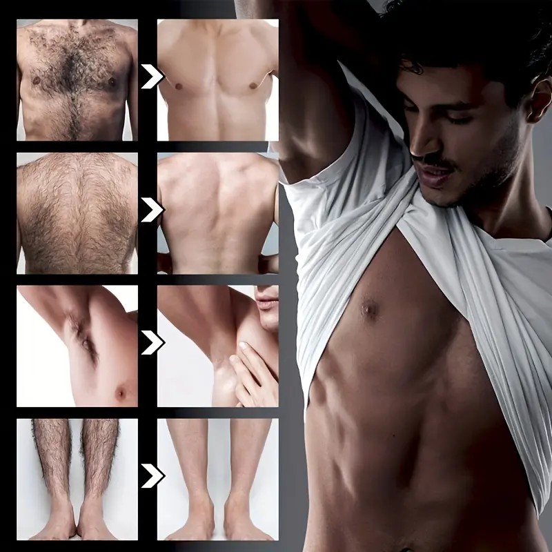 GZE Smoothing Hair Removal Cream For Men Private Part Legs Underarm Armpit Chest, Men's Whole Body Hair Remove Cream
