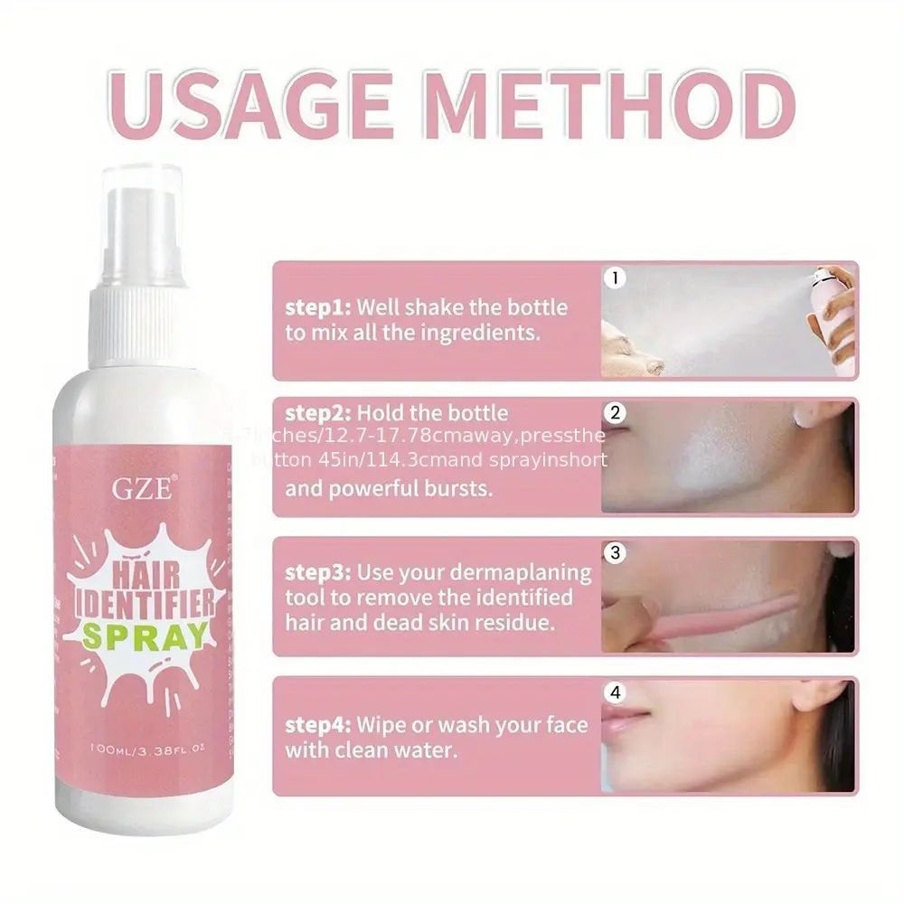 GZE Hair Identifier Spray - Instantly Identify Your Hair Type & Texture for Perfect Styling Every Time
