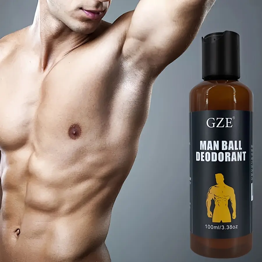 GZE MAN BALL DEODORANT Man Parts Ball Deodorant For Men, Men's Private Parts Cleansing Cream, Mild Hygiene Care Liquid