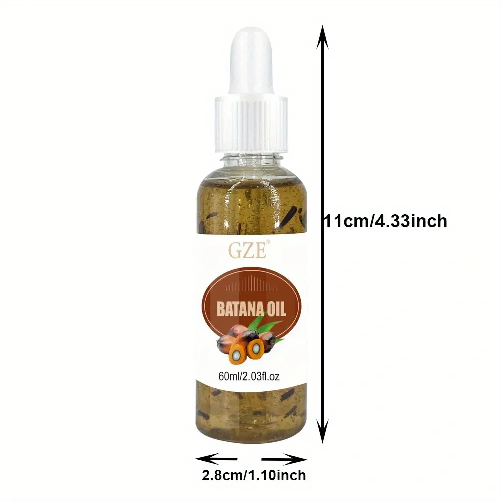 GZE Batana Oil Hair for Thicker, Fuller Hair - Unisex Adult Hair Care Strengthens Hair
