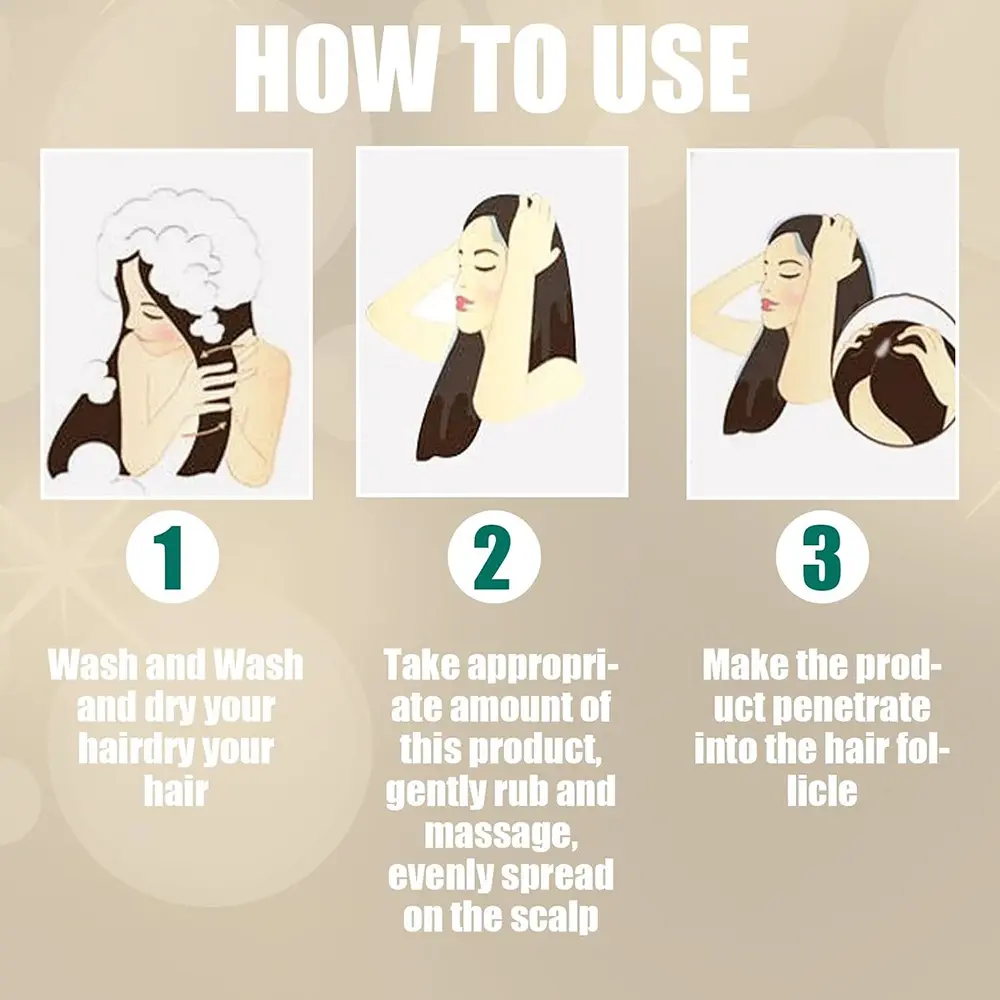 GZE Ginger Hair Oil, for longer, Fuller & Healthier Hair, Moisturizing