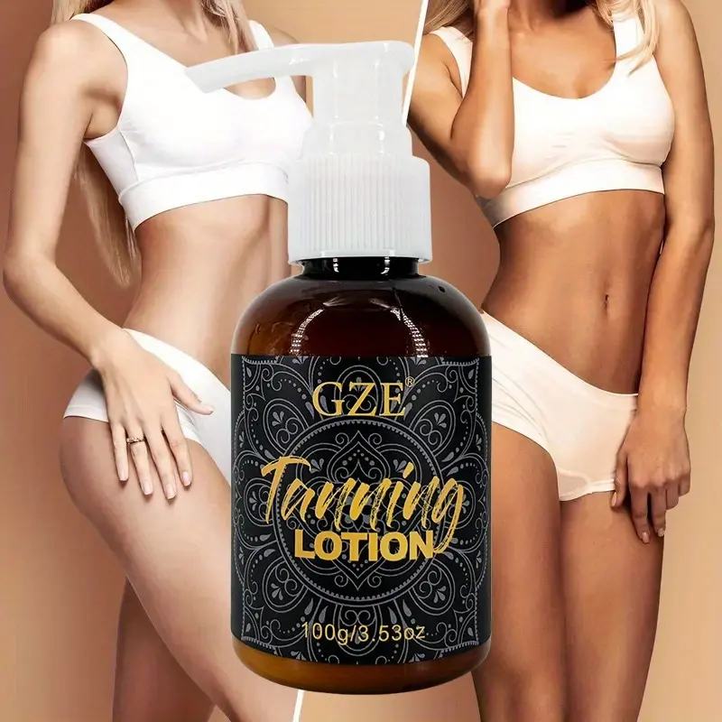 GZE Sunless Tanning Lotion Deep Moisturizing Enriched With Vitamin E