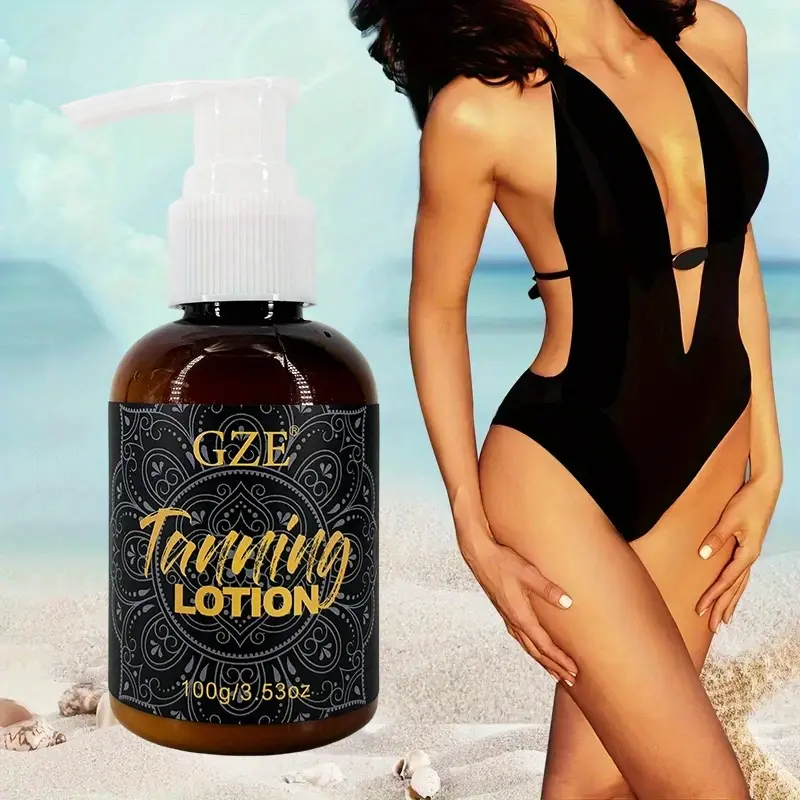 GZE Sunless Tanning Lotion Deep Moisturizing Enriched With Vitamin E