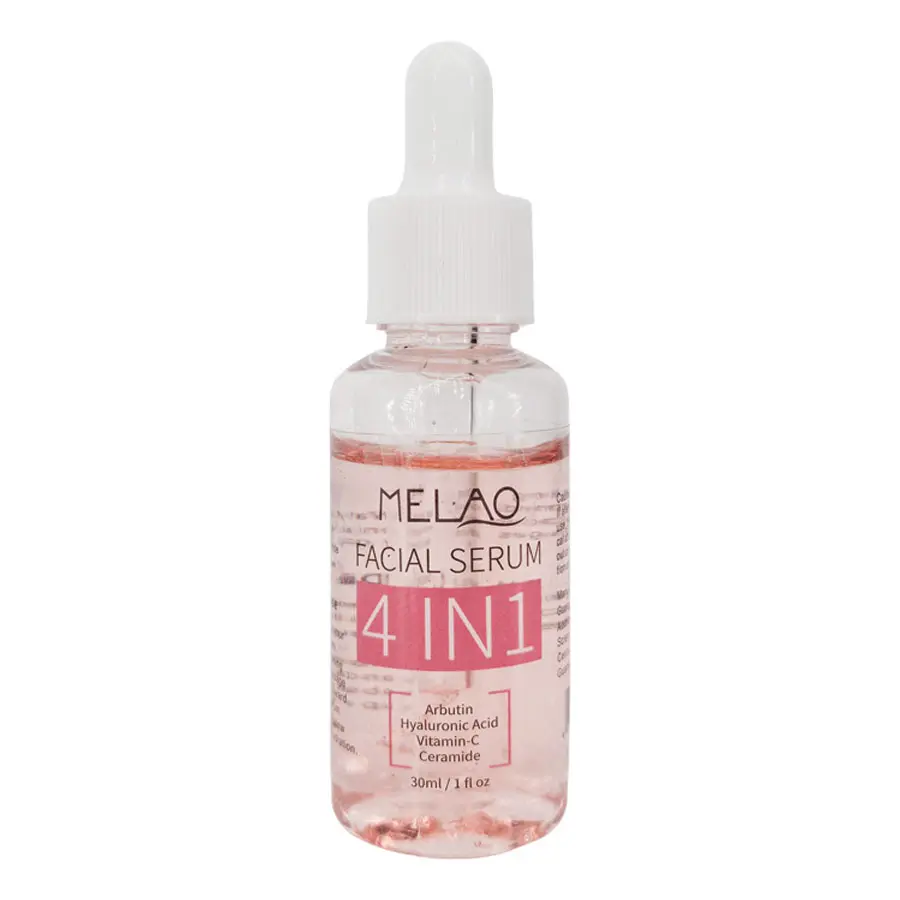 GZE 4 IN 1 Facial Serum Hydrates With Hyaluronic Acid Niacinamide Vitamin C Vitamin E