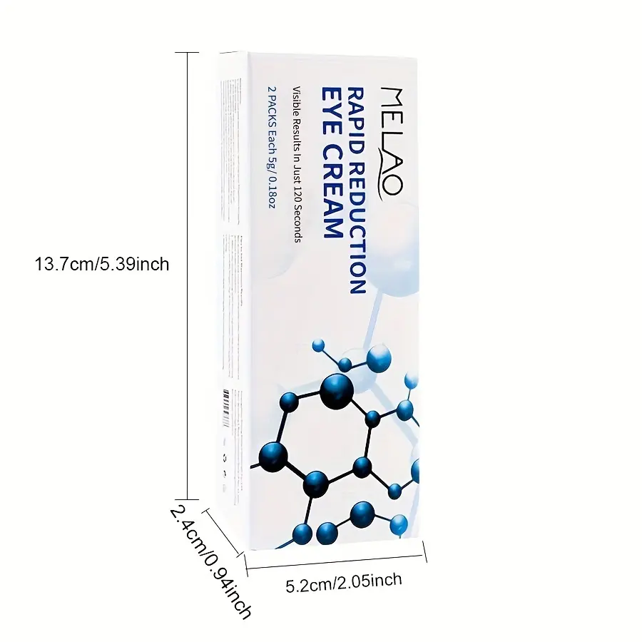 Melao Rapid Reduction Eye Cream Rapidly Reducing Bagginess Puffiness Dark Circles and Wrinkles