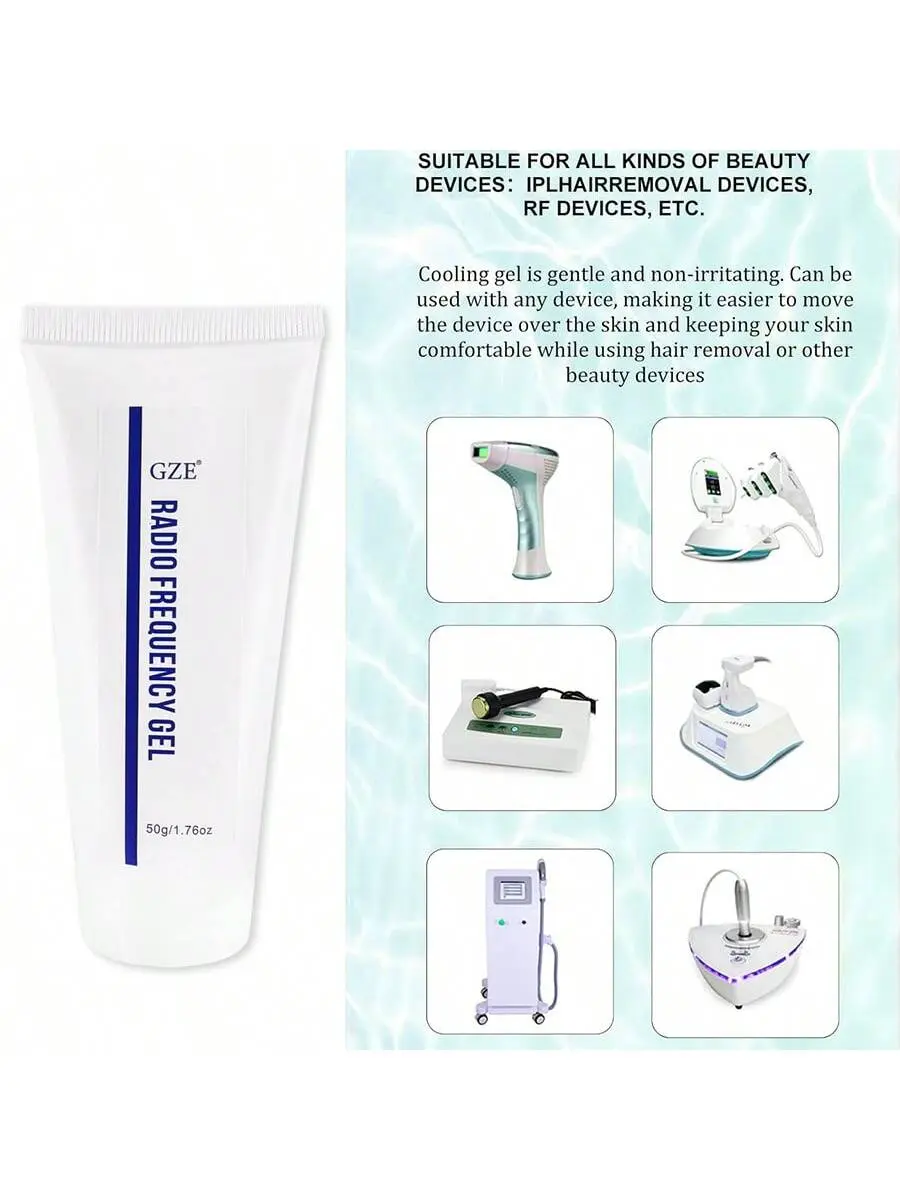 10 PACK GZE Oeneis Radio Frequency Gel for Use with RF Facial Machine, Conductive Gel for Face Microcurrent, Skin Soothing