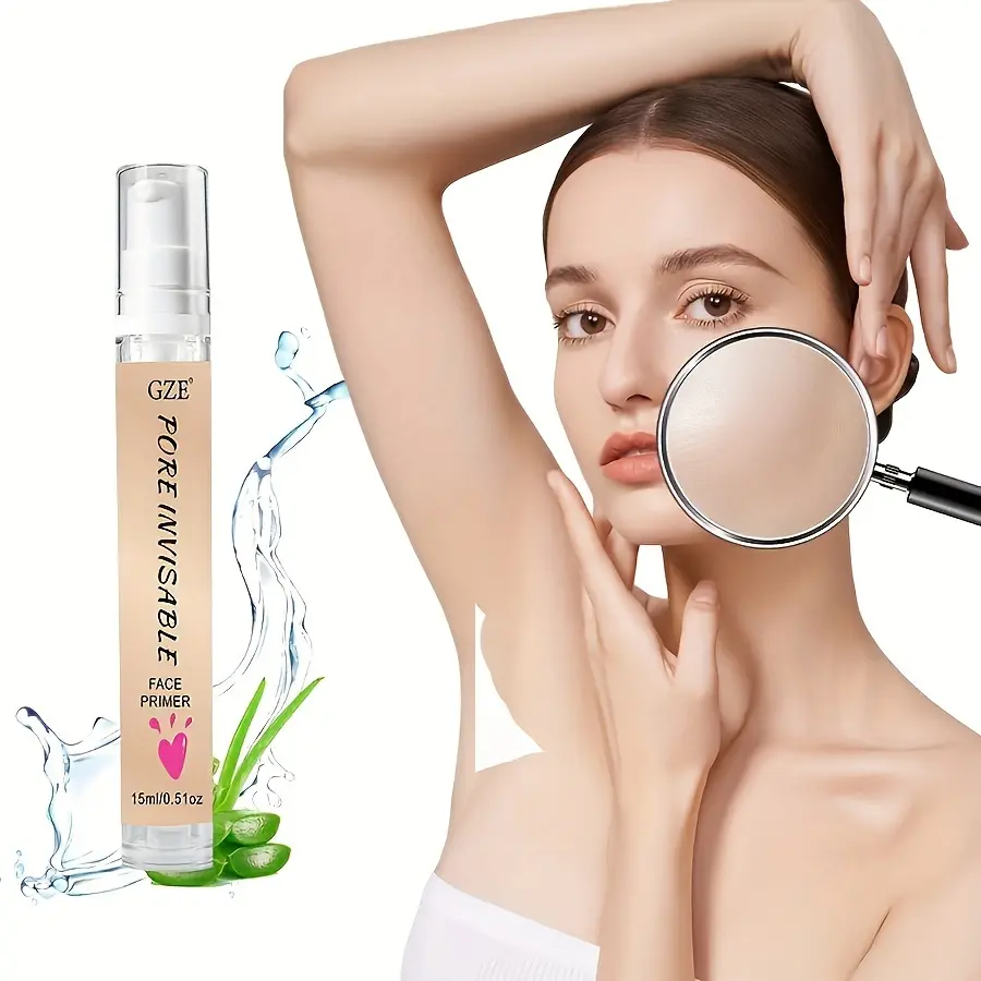 PORE INVISABLE FACE PRIMER Makeup, Blur + Pore Minimize Magical Perfecting Base Face Primer Under Foundation Pore Shrink Cream