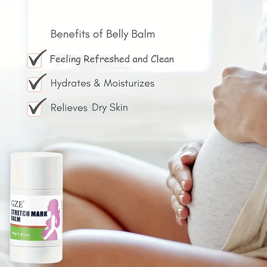 GZE STRETCH MARK BALM Stretch Marks Therapy, Hydrates to Help Prevent Stretch Marks