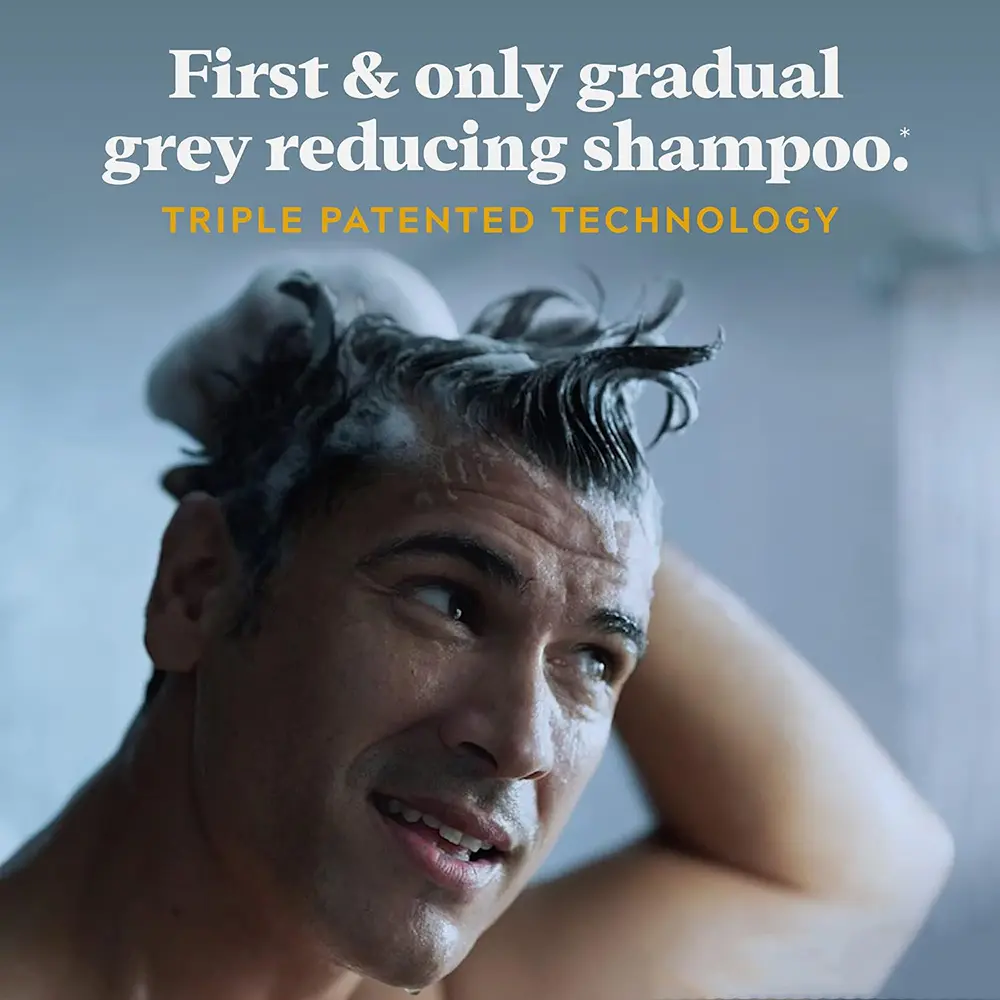 GZE Grey Reducing 2-In-1 Shampoo Conditioner - Softening Properties Say Goodbye to Grey Hair Eliminate Unwanted Grey Hair Tones