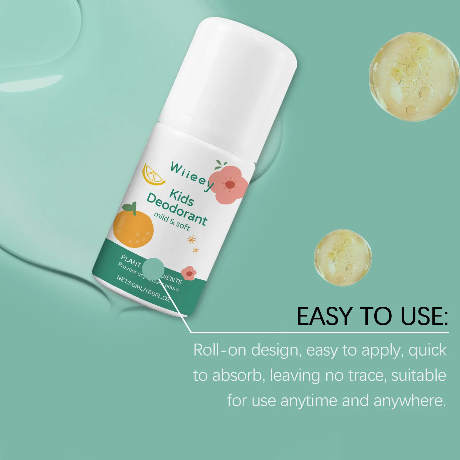 Underarm Deodorant Stick Eliminate Sweat Odor Fresh Aroma Deep Moisturizing Mild Non-irritating Refreshing Antiperspirant Cream