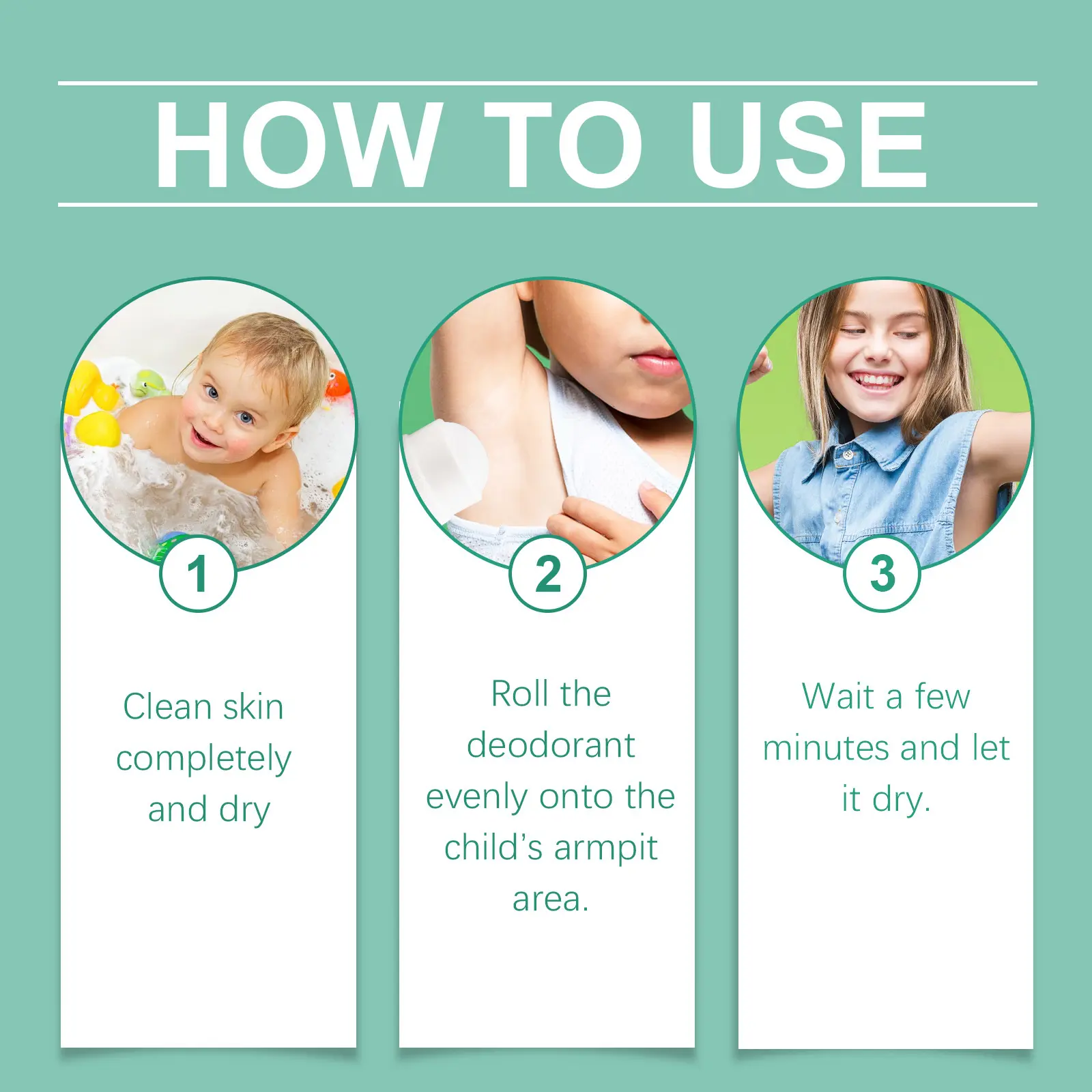Underarm Deodorant Stick Eliminate Sweat Odor Fresh Aroma Deep Moisturizing Mild Non-irritating Refreshing Antiperspirant Cream