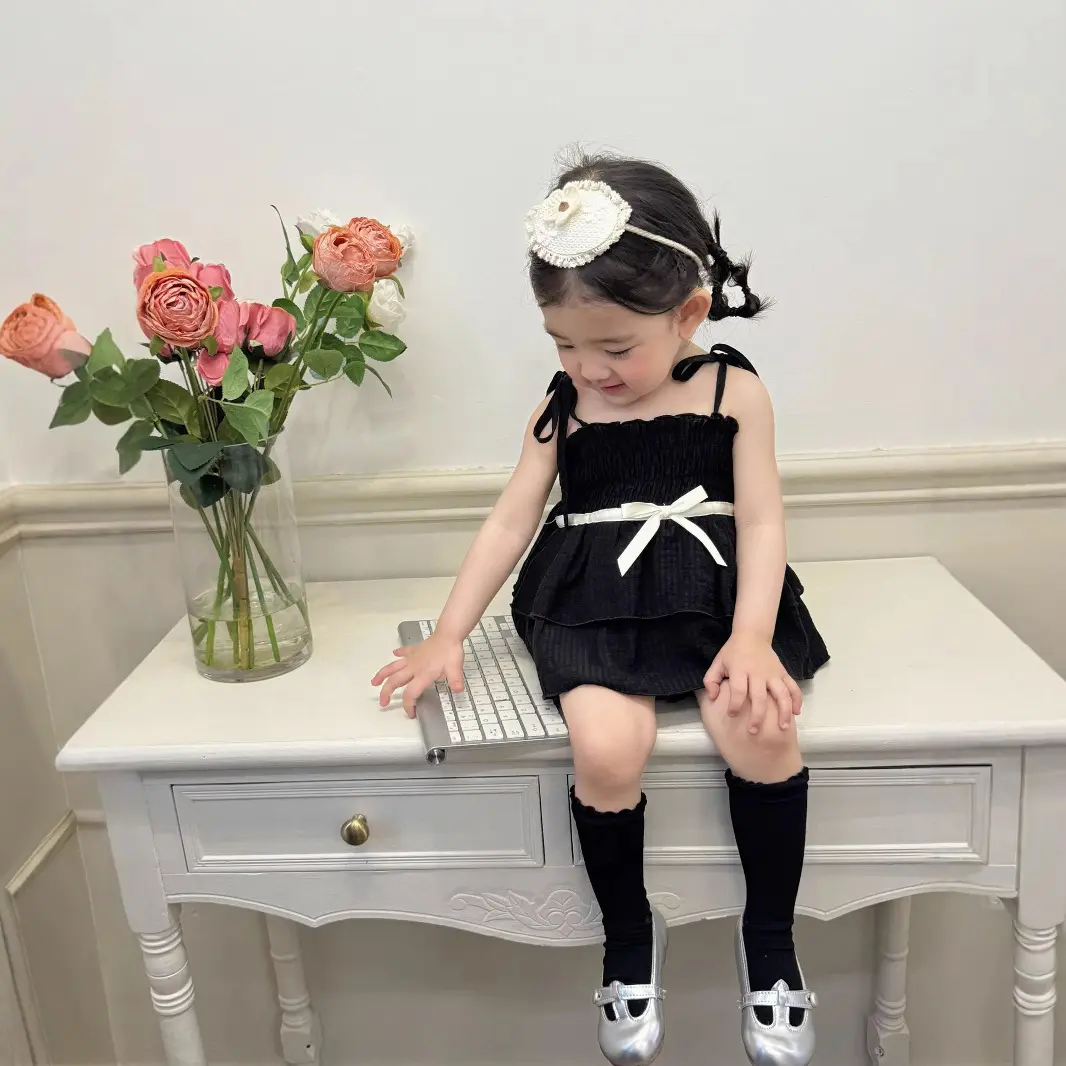 Summer Korean Version of Newborn Clothes Original Baby Children's Clothing Cute Ha Yi Xiao Xiang Feng Crawling Clothes