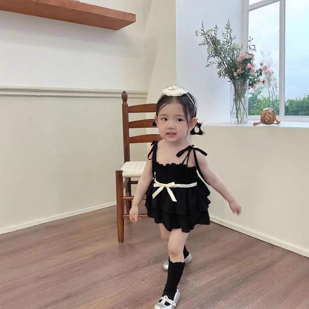 Summer Korean Version of Newborn Clothes Original Baby Children's Clothing Cute Ha Yi Xiao Xiang Feng Crawling Clothes