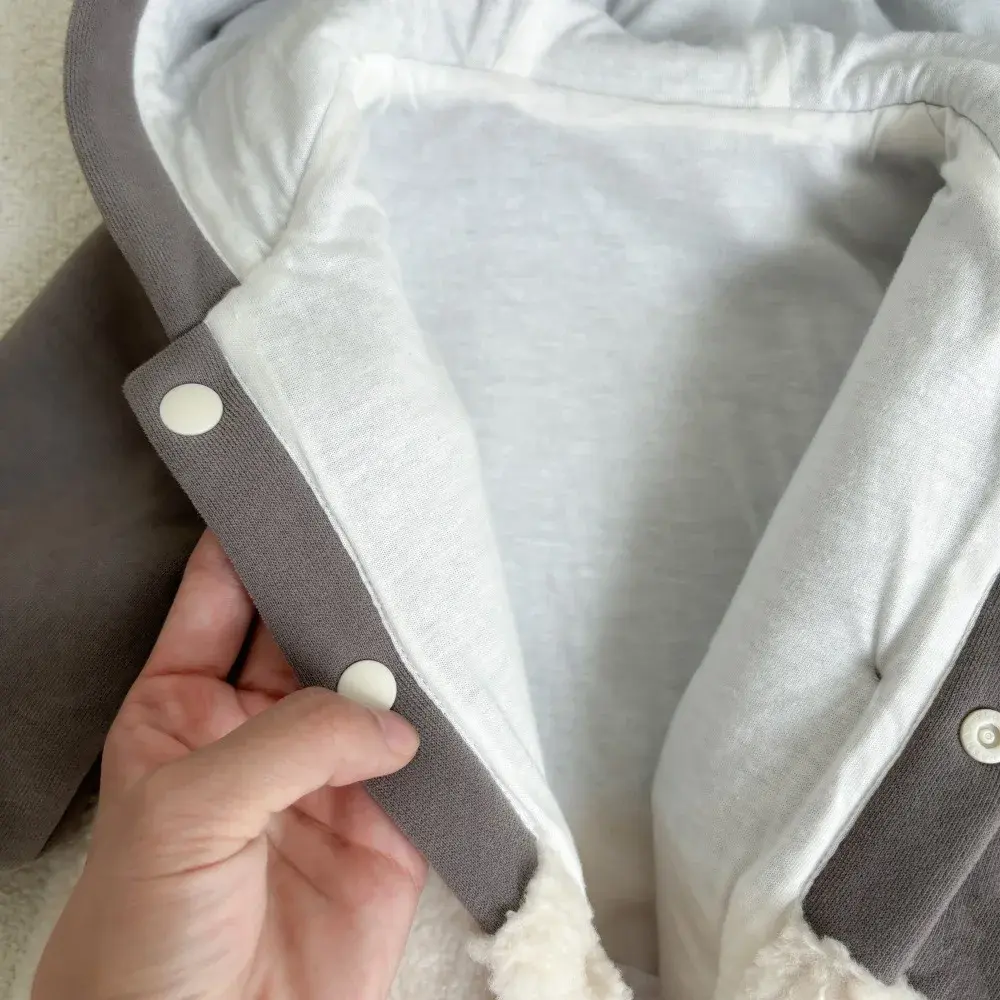 2025 Winter New in Kids Baby Boys Thicken Plush Warm Cartoon Koara Patchwork Jumpsuits , Toddler Infant Clothing 0-24M
