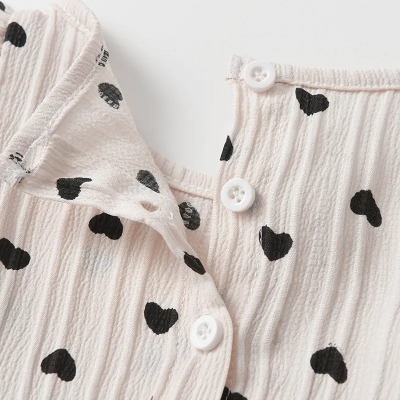 Two Piece Set of Baby Girl Summer Bag Fart Newborn Hat Baby Princess Jumpsuit for Outdoor Climbing