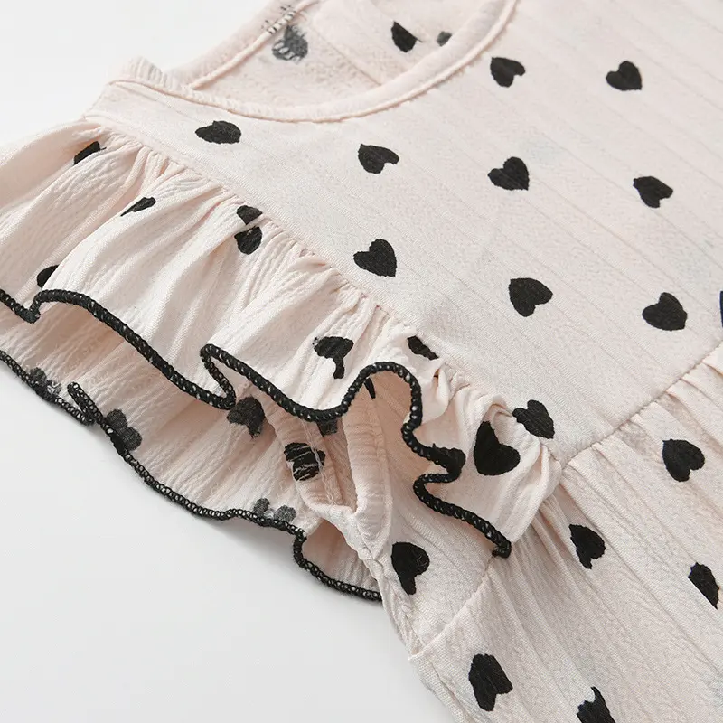 Two Piece Set of Baby Girl Summer Bag Fart Newborn Hat Baby Princess Jumpsuit for Outdoor Climbing