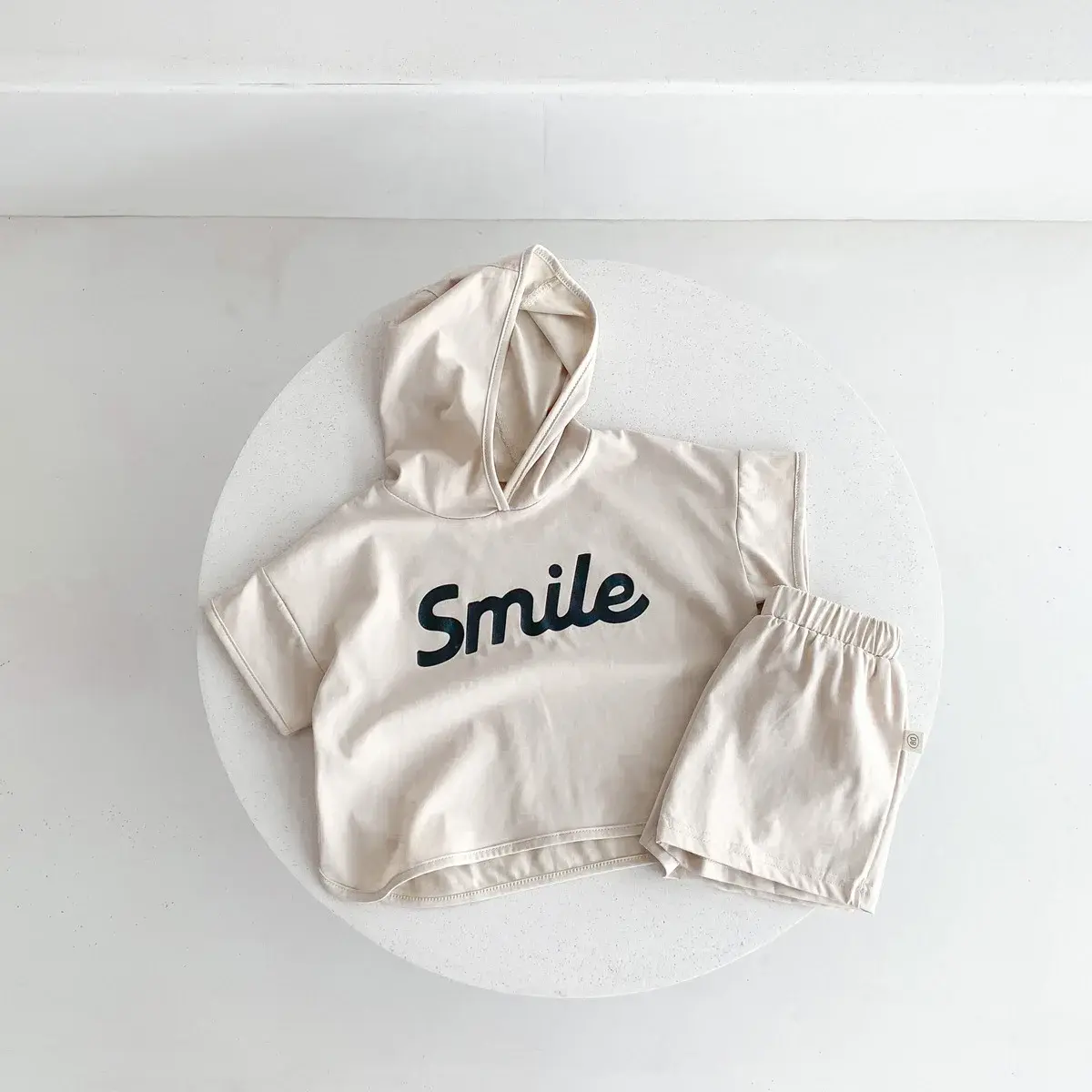 2024 Spring New in Kids Baby Boys Fashion Clothes Children Hooded Letter Top Shirts+shorts Toddler Clothing Set 2pcs 6M-5Y
