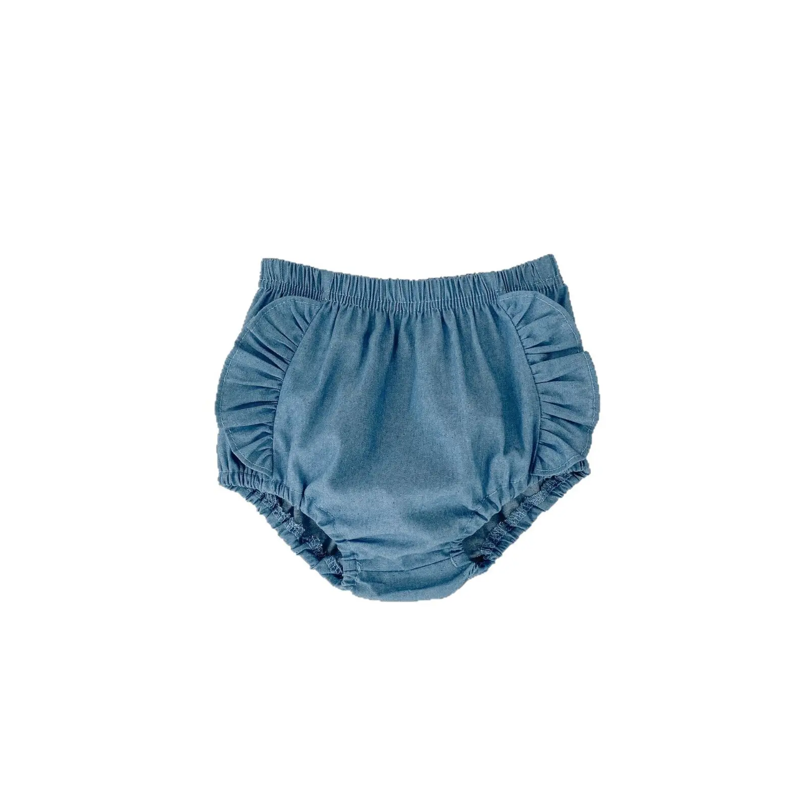 Summer Clothing New Style for Infants and Young Girls, Summer Denim Bag Fart Pants, Pure Cotton Newborn Full Moon Bread Pants